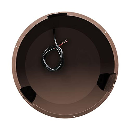 OSD Forza 8" Omni Outdoor Speaker, 200W, 360 Degree Sound Dispersion, IP65 Weather Resistant Landscape Speaker, Bronze, Single
