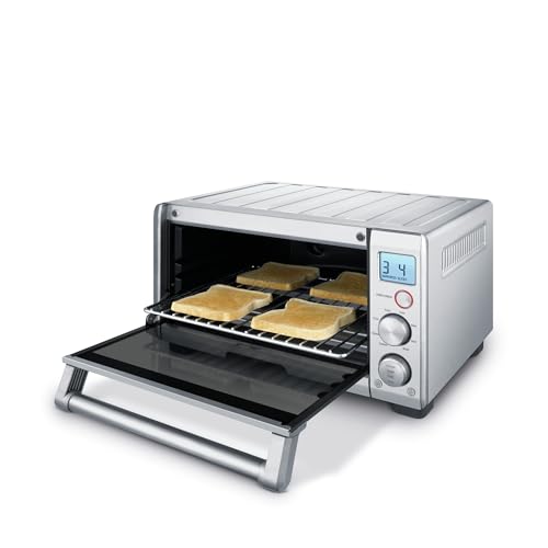 Breville BOV650XL Compact Smart Oven and Countertop Toaster, Small, Brushed Stainless Steel