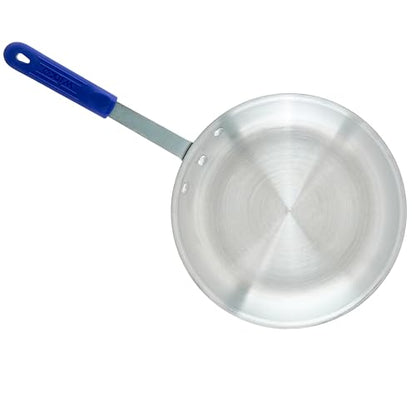 Winco Commercial-Grade Aluminium Fry Pan/Skillet, Natural Finish with Cool Touch Handle, 12"