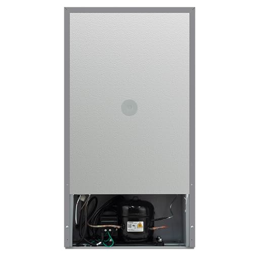 Frigidaire Mini Refrigerator, Compact Freezer Compartment, Adjustable Thermostat Control, Reversible Door, Contemporary Series, 3.2 cu ft, Grey