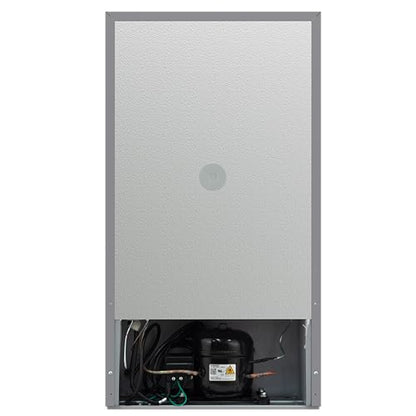 Frigidaire Mini Refrigerator, Compact Freezer Compartment, Adjustable Thermostat Control, Reversible Door, Contemporary Series, 3.2 cu ft, Grey