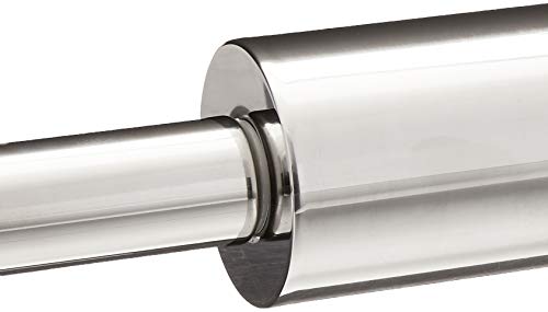 Fox Run Stainless Steel Rolling Pin With Handles, 18" x 2.6" x 2.8"