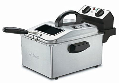 Waring Professional Deep Fryer DF250B - Stainless Steel