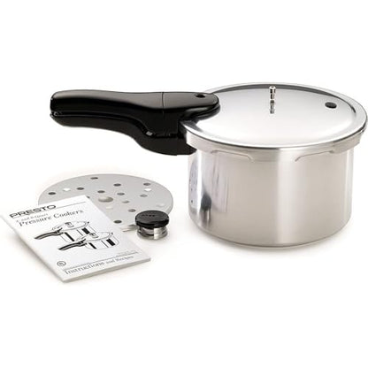 Presto 01241 4-Quart Aluminum Pressure Cooker