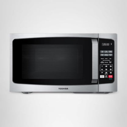 TOSHIBA Microwave Oven, 0.9 Cu.Ft, 900W, Stainless Steel