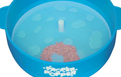 The Original Proper Popper Microwave Popcorn Popper, Silicone Popcorn Maker, Collapsible Bowl BPA Free & Dishwasher Safe - (Turquoise)
