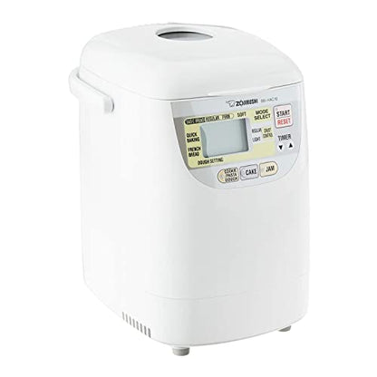 Zojirushi BB-HAC10 Home Bakery 1-Pound-Loaf Programmable Mini Breadmaker, White