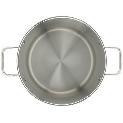 Winware Stainless Steel 16 Quart Stock Pot with Cover, Silver