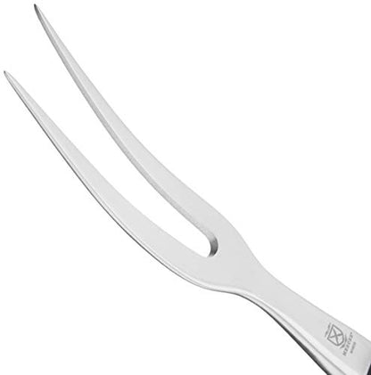 Mercer Culinary Züm Forged Curved Carving Fork, 6 1/4 Inch
