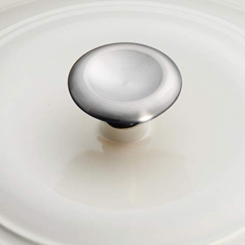 Tramontina 7 Qt Enameled Cast Iron Covered Tall Round Dutch Oven (Latte) - 80131/353DS