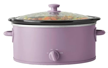 6 Quart Slow Cooker, Lilac Bloom