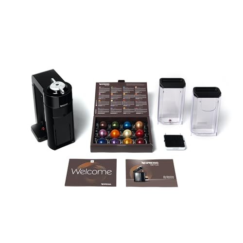 Nespresso Vertuo Coffee and Espresso Machine by De'Longhi, Piano Black