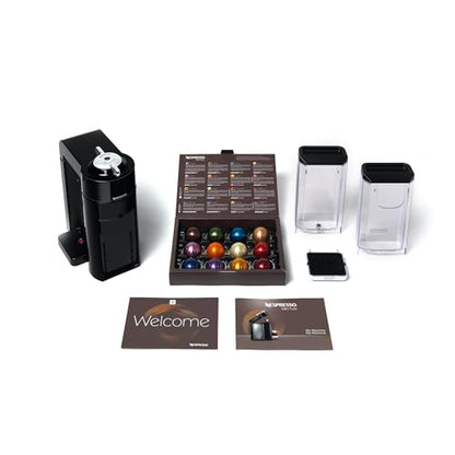 Nespresso Vertuo Coffee and Espresso Machine by De'Longhi, Piano Black