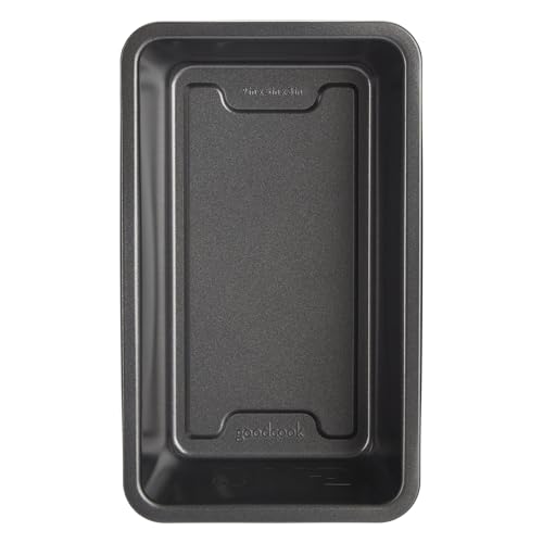 GoodCook PRO Loaf Pan Nonstick Carbon Steel Bakeware with Easy-Clean Non-Stick Coating, Oven & Dishwasher Safe Pan for Breads Pound Cakes Banana Breads & More, 9 x 5-Inch, Gray