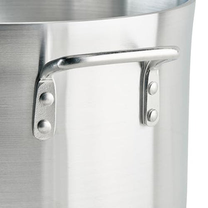 Winco 6.0mm Aluminum Sauce Pot, 14-Quart