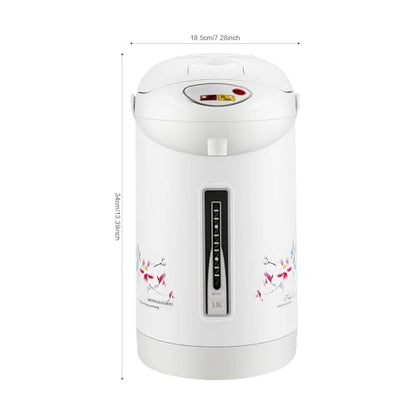 3L Electric Kettle, Hot Water Dispenser with 3 Water Dispensing Modes, 750W Fast Boil & Keep Warm, Stainless Steel Tabletop Countertop Pot for Home Kitchen Office
