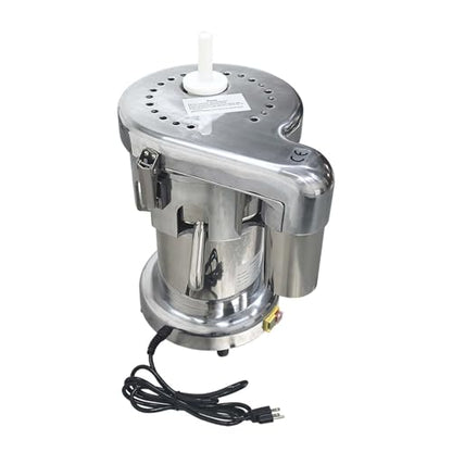 JARYANNIX Commercial Juicer Machines Vegetable and Fruit, Auto Juice & Residue Separated, Heavy Duty Juice Press with Push Rod, Stainless Steel Fruit Juicer, 661.4-1322.8 lbs/Hr Capacity