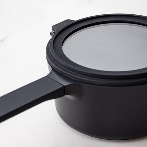 Alva Neat 5-Piece Nonstick Nesting Cookware Set, Lightweight Pots & Pans Set, Easy to Store, Induction + Oven Safe, Made Without PFAS, PTFE or PFOA, Non Stick Cookware Set for Small Kitchens and RVs