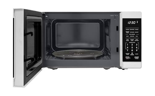SHARP Compact Countertop Microwave Oven with Removable 10" Carousel Turntable, 700 Watt, 0.7 Cubic Feet, White