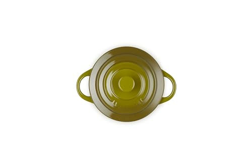 Le Creuset Stoneware Mini Round Cocotte, 8 oz., Olive