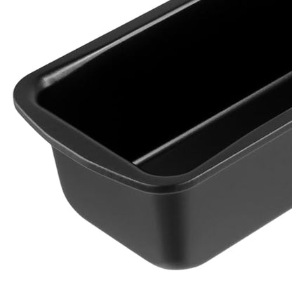 ZEONHAK Loaf Pan, 9x4 Inch Set of 5 Rectangular Baking Bread Loaf Pan with Easy Clean Non-Stick for Lasagna, Meatloaf Breads, Cake, Sandwich