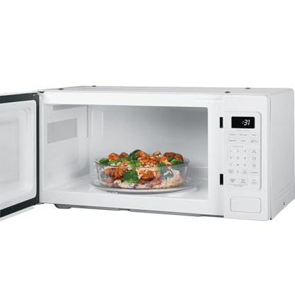 GE Profile PCHK11S1WWW 1.1 Cu Ft Countertop Microwave, 800W, Sensor Cooking, Scan-to-Cook, Wi-Fi Enable, Built-In Capable, White