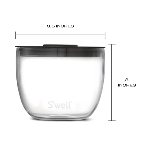 S'well Tritan Prep Bowl Set of 4, 10oz, Makes Meal Prep Easy And Convenient, Leakproof Lids, Microwavable and Dishwasher Safe, BPA Free