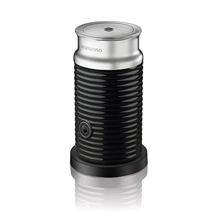 Nespresso Aeroccino 3 Milk Frother, Black, Steel