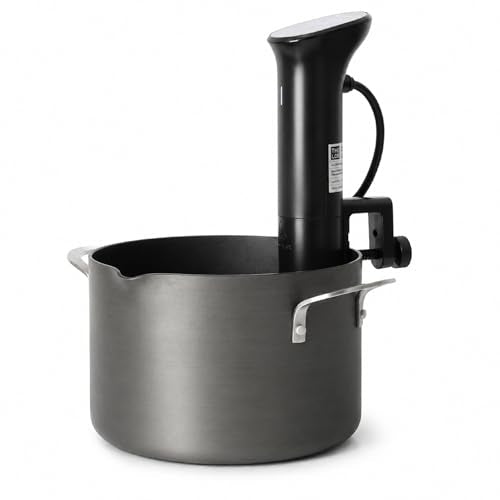 The Lab Made iVide 2.0 Sous Vide Cooker, 1200W WiFi Immersion Circulator, 0.1° Precision, Up to 30L Water Bath