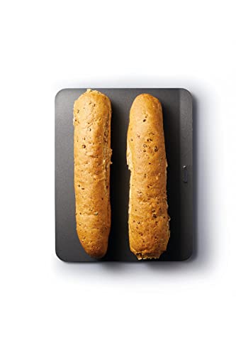 MasterClass Baking Sheet with PTFE, PFOA and BPA Free Non Stick, Robust 1mm Thick Carbon Steel, 35 x 28cm