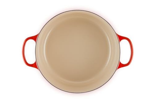 Le Creuset Enameled Cast Iron Signature Round Dutch Oven, 9 qt., Cerise