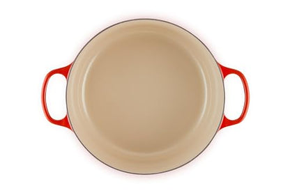 Le Creuset Enameled Cast Iron Signature Round Dutch Oven, 9 qt., Cerise