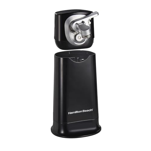 Hamilton Beach 76611 FlexCut 2-in-1 Cordless & Rechargeable Electric, Easily Standard Automatic Can Opener, Easy-Clean, With Removable Walking Cut Head