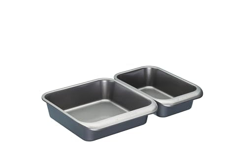 Seven-first Master Class KitchenCraft Smart Space Non Stick Carbon Steel Stackable Bakeware Set Including Roasting Tin, Baking Trays and Muffin Tray, 7 Piece Set