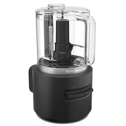 KitchenAid Go™ Cordless Food Chopper - battery included, KFCR531, Black Matte