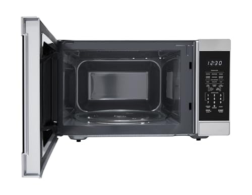 SHARP Countertop Microwave Oven with Removable 13.6" Carousel Turntable, 1100 Watt, 1.6 Cubic Feet, Stainless Steel