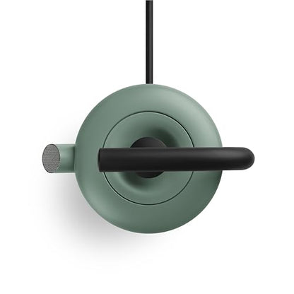 Fellow Clyde Electric Kettle - 1.5 Liter Capacity - Modern Twist On Stovetop Design, All-Purpose, Stainless Steel - Warm Water for Ramen, Oatmeal, Tea, Coffee & more - Large Capacity - Smoke Green