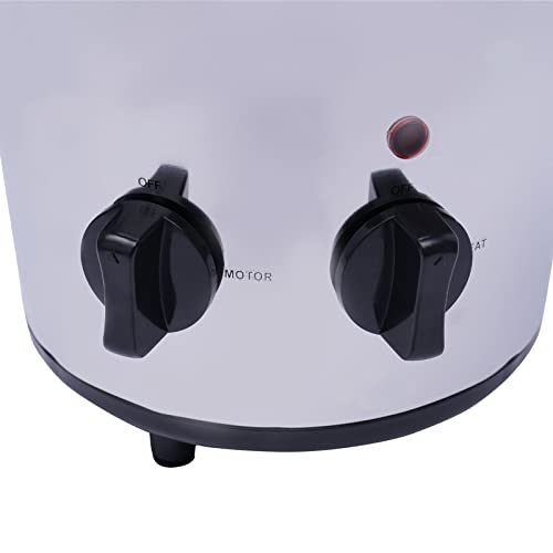4 Tiers Chocolate Fondue Fountain Stainless Steel Electric Fondue Pot for Party Restaurant Wedding