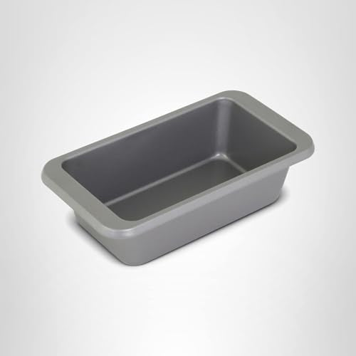 KitchenAid Nonstick Aluminized Steel Loaf Pan, Dishwasher Safe, 9 x 5 Inch, Contour Silver