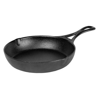 Lodge Blacklock 7" Triple Seasoned Cast Iron Skillet - Lightweight - Easy Cleanup - Premium Cookware