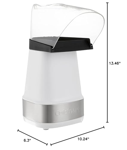 Cuisinart CPM-150W EasyPop Hot Air Popcorn Maker (White)