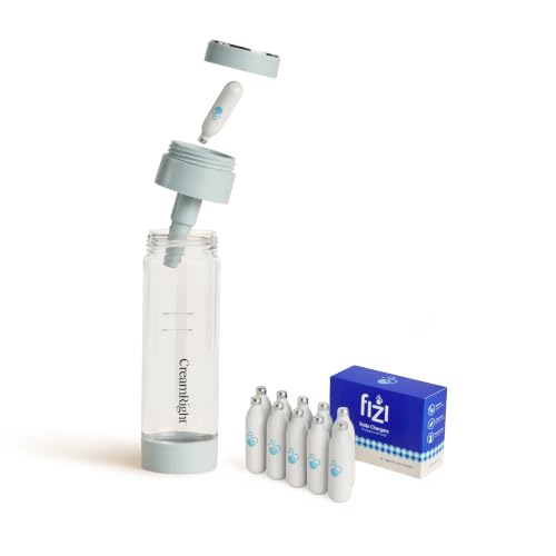FiziGO Starter Bundle: Fizi GO "Soda-on-the-Go" Portable Soda Dispenser and Chargers