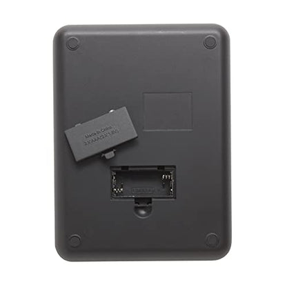 Taylor Glass Top Food Scale with Touch Controls, 11 lb Capacity, Sleek Black Design for Precision Food Measurement in Grams and Ounces