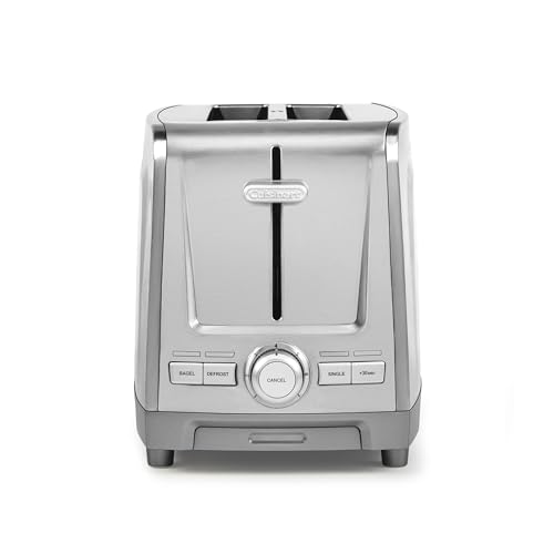 Cuisinart 2-Slice XL Slot Stainless Steel Toaster, Stainless Steel, CPT-1600