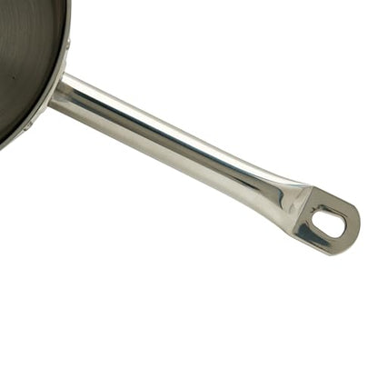 Winco Heavy-Duty Stainless Steel Sauce Pan with Cover, 4.5 Quart