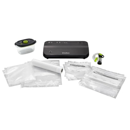 FoodSaver Preserve Vacuum Sealing System Starter Kit with Bags and Rolls
