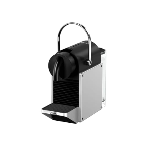 De′Longhi Nespresso Pixie EN127.S, Fully Automatic Coffee Machine, One-Button Coffee Machine with Multi-Function, Welcome Set Included, Compact Design, 19 Bar Pressure, 1260W, Silver