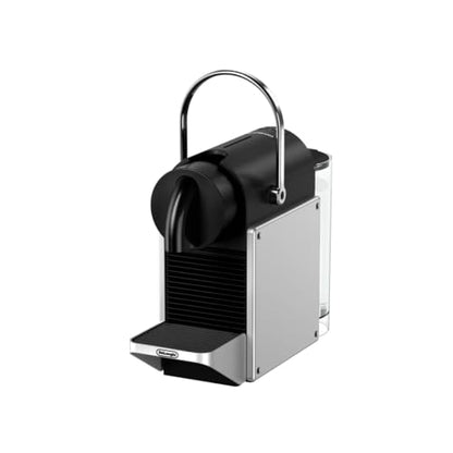 De′Longhi Nespresso Pixie EN127.S, Fully Automatic Coffee Machine, One-Button Coffee Machine with Multi-Function, Welcome Set Included, Compact Design, 19 Bar Pressure, 1260W, Silver