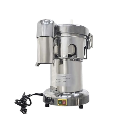 JARYANNIX Commercial Juicer Machines Vegetable and Fruit, Auto Juice & Residue Separated, Heavy Duty Juice Press with Push Rod, Stainless Steel Fruit Juicer, 661.4-1322.8 lbs/Hr Capacity