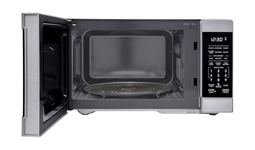 SHARP Countertop Microwave Oven with Removable 10.6" Carousel Turntable, 900 Watt, 0.9 Cubic Feet, Stainless Steel